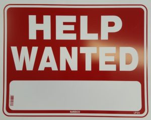 Help Wanted Sign: Job postings are as ineffective as hanging a sign in your window